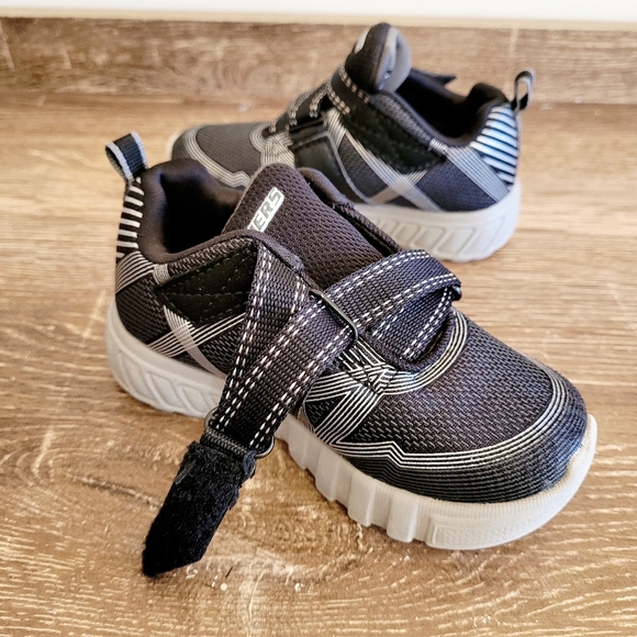 SKECHERS Toddler Shoes Black Super Z Sneaker (s8) - Picture 9 of 10